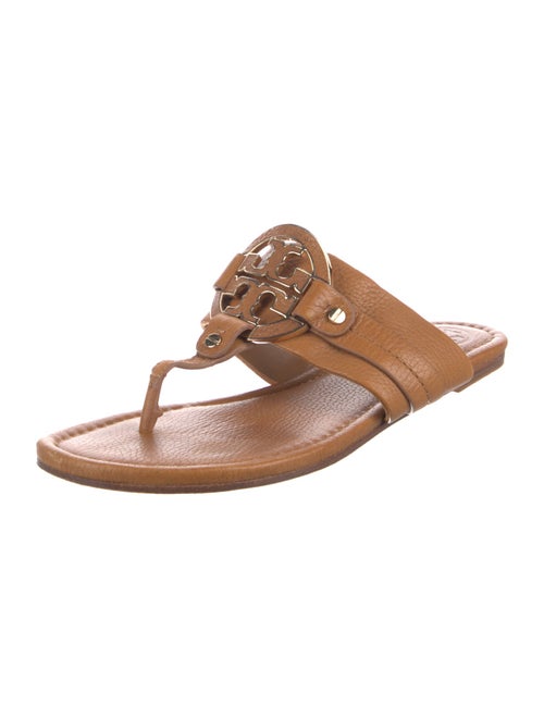 Tory Burch Leather Slides