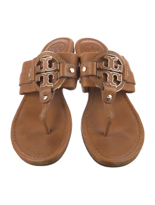 Tory Burch Leather Slides