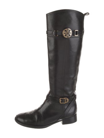 Tory Burch Leather Riding Boots