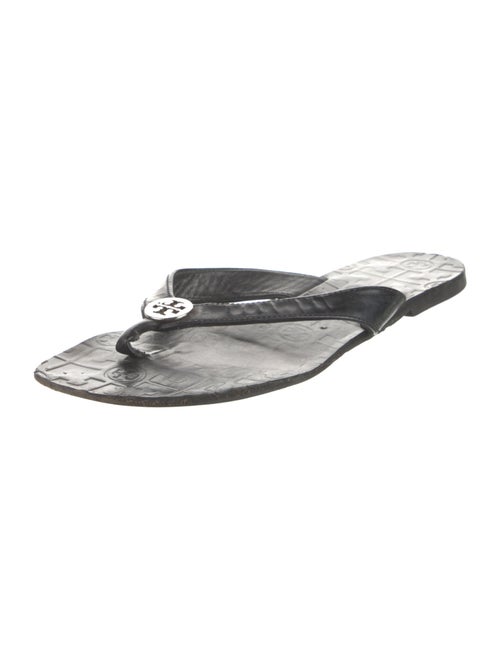 Tory Burch Leather Slides