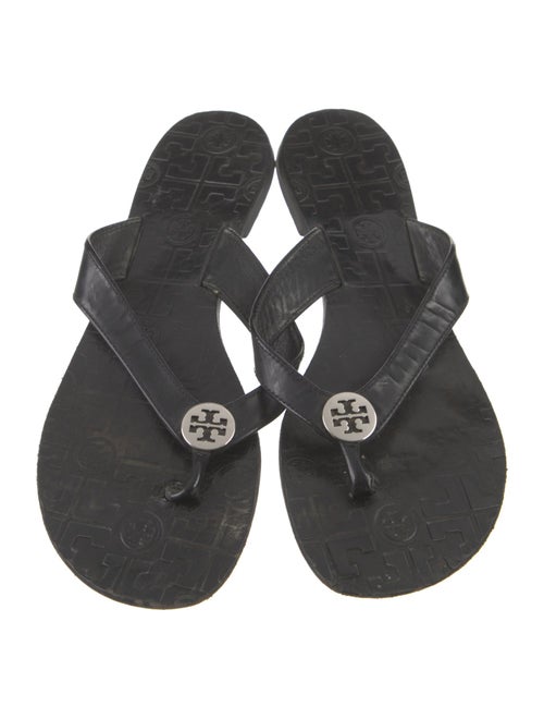 Tory Burch Leather Slides