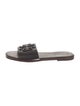 Tory Burch Leather Slides