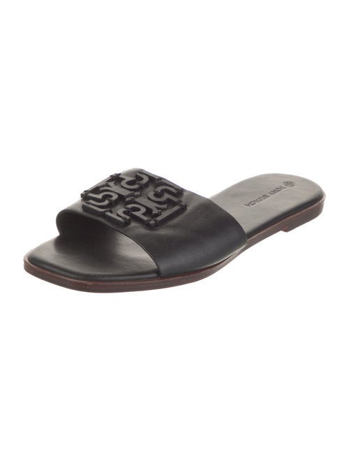 Tory Burch Leather Slides