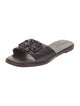 Tory Burch Leather Slides