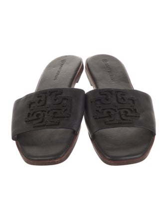 Tory Burch Leather Slides