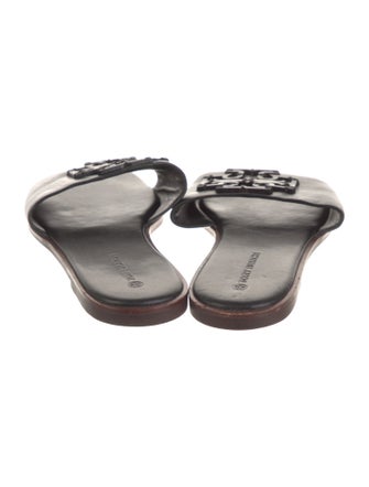 Tory Burch Leather Slides