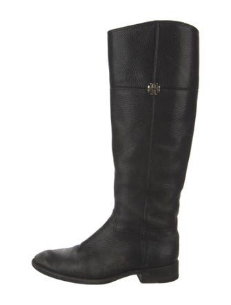 Tory Burch Leather Riding Boots