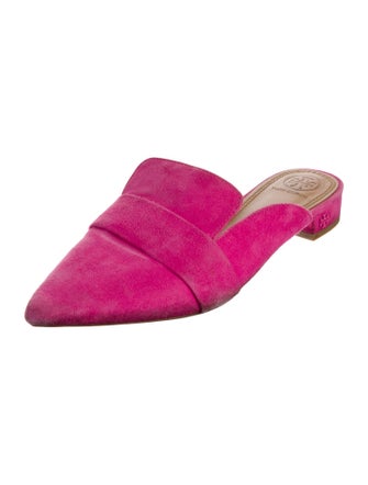 Tory Burch Suede Mules