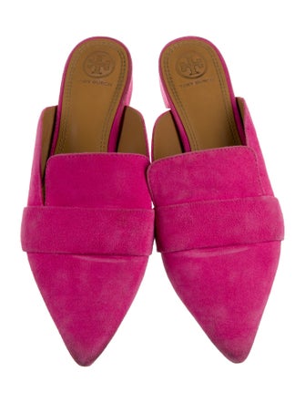 Tory Burch Suede Mules