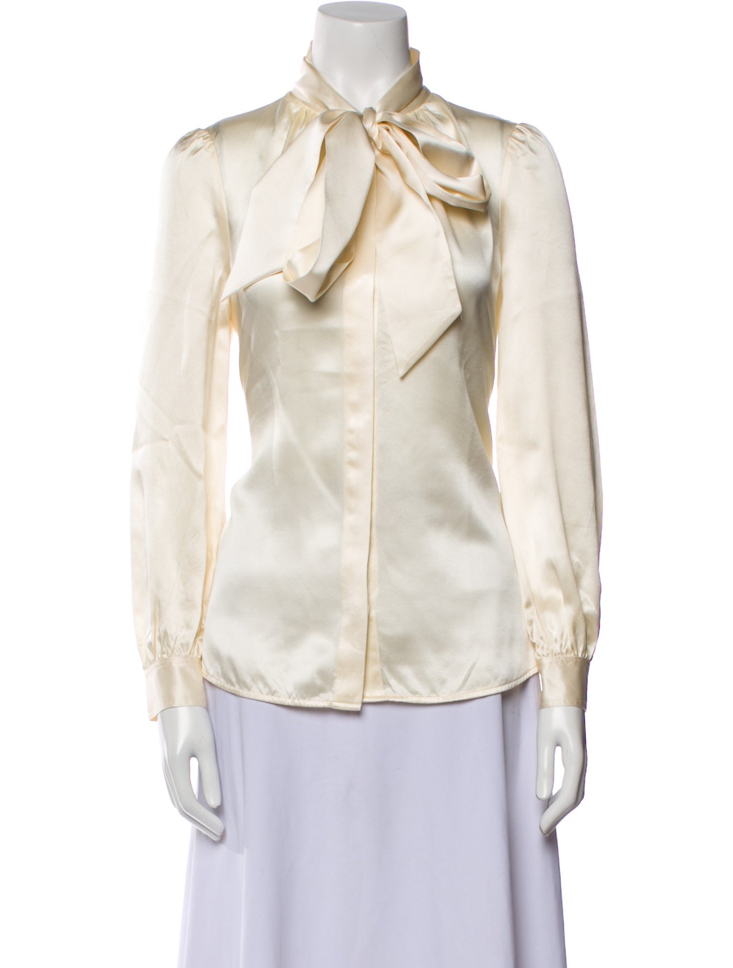 Tory Burch Silk Long Sleeve Blouse