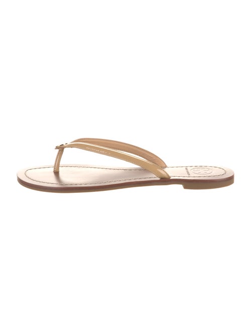 Tory Burch Patent Leather Slides