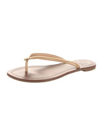 Tory Burch Patent Leather Slides