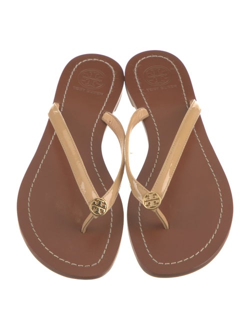 Tory Burch Patent Leather Slides