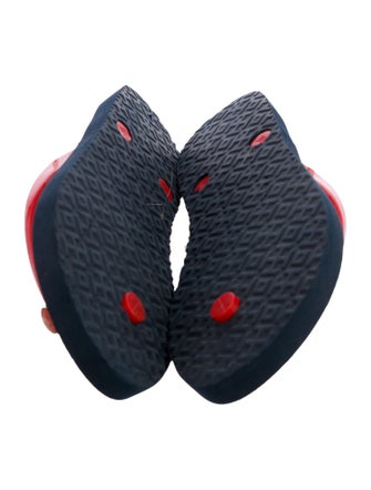 Tory Burch Rubber Floral Print Flip Flops