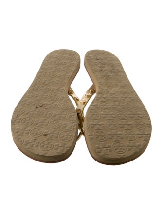 Tory Burch Leather Flip Flops