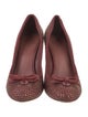 Tory Burch Suede Crystal Embellishments Pumps