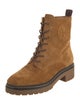 Tory Burch Suede Combat Boots