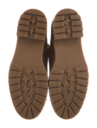 Tory Burch Suede Combat Boots