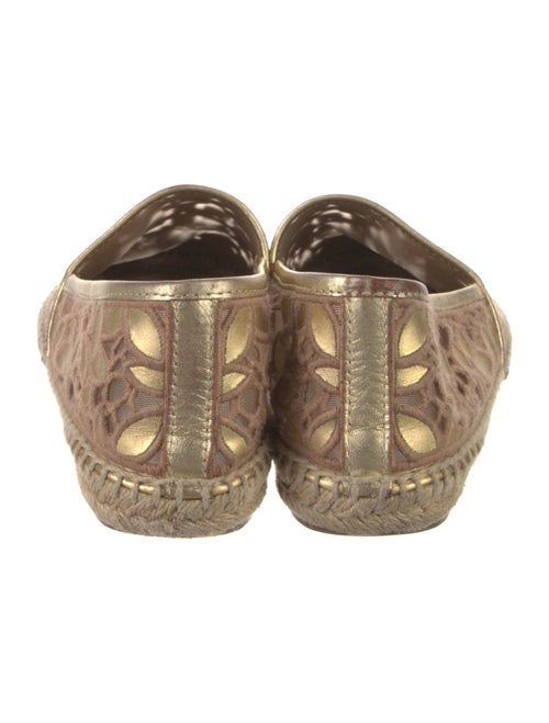 Tory Burch Mesh Floral Print Espadrilles