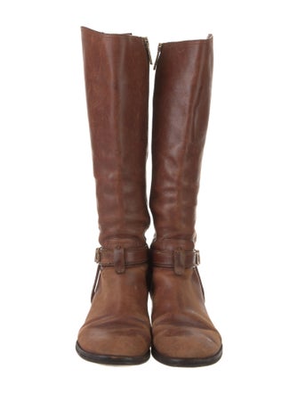 Tory Burch Leather Riding Boots