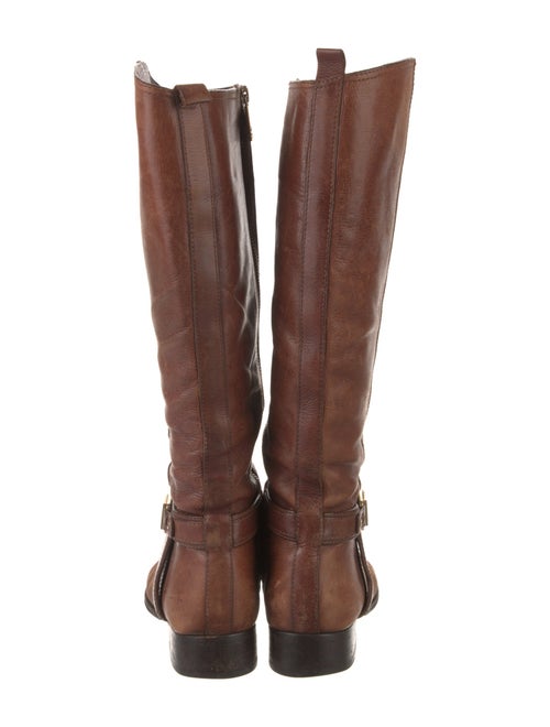 Tory Burch Leather Riding Boots