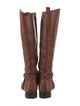 Tory Burch Leather Riding Boots