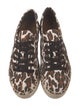 Tory Burch Canvas Animal Print Espadrille Sneakers