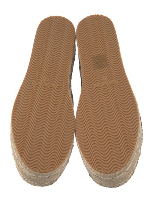 Tory Burch Canvas Animal Print Espadrille Sneakers