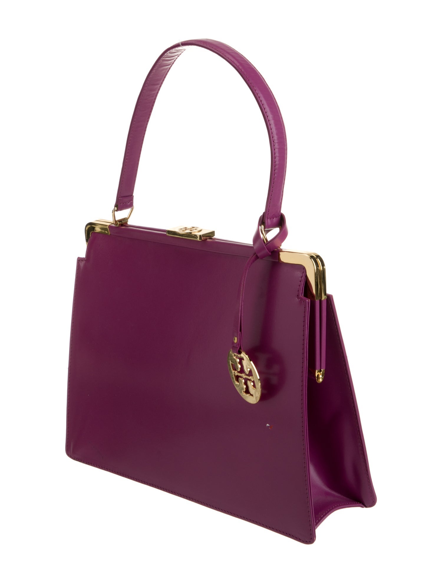 Tory Burch Leather Top Handle Bag