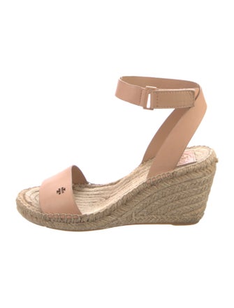 Tory Burch Leather Espadrilles
