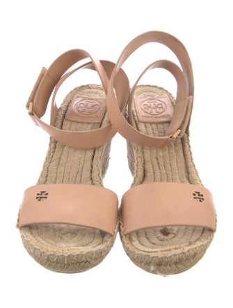 Tory Burch Leather Espadrilles