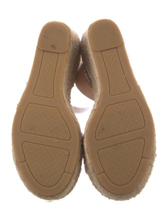 Tory Burch Leather Espadrilles