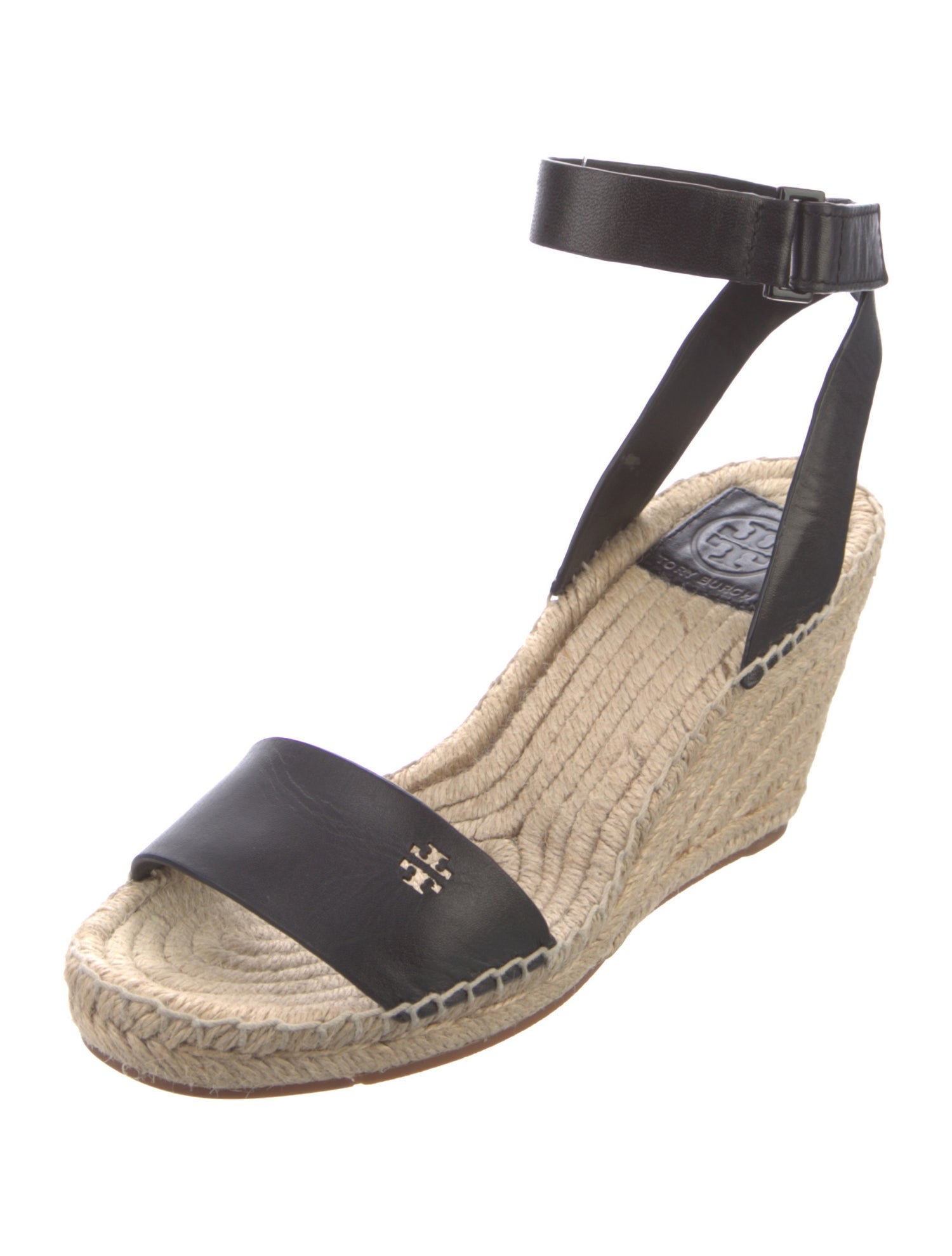 Tory Burch Leather Espadrilles