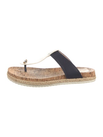 Tory Burch Leather Espadrilles