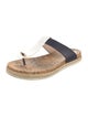Tory Burch Leather Espadrilles