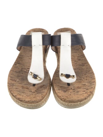 Tory Burch Leather Espadrilles