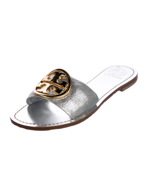 Tory Burch Leather Slides