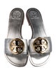 Tory Burch Leather Slides