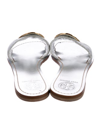 Tory Burch Leather Slides