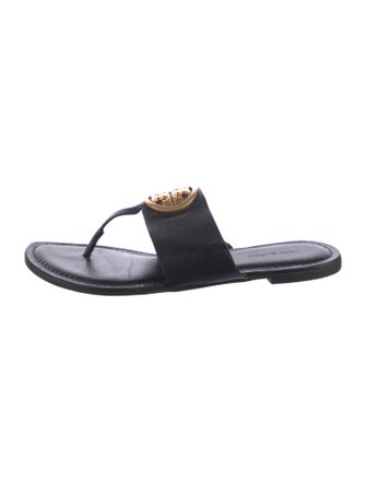 Tory Burch Leather Slides