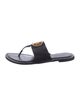 Tory Burch Leather Slides