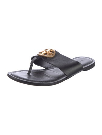 Tory Burch Leather Slides