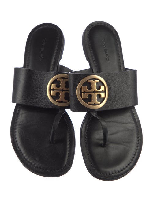 Tory Burch Leather Slides