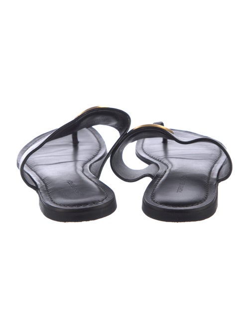 Tory Burch Leather Slides