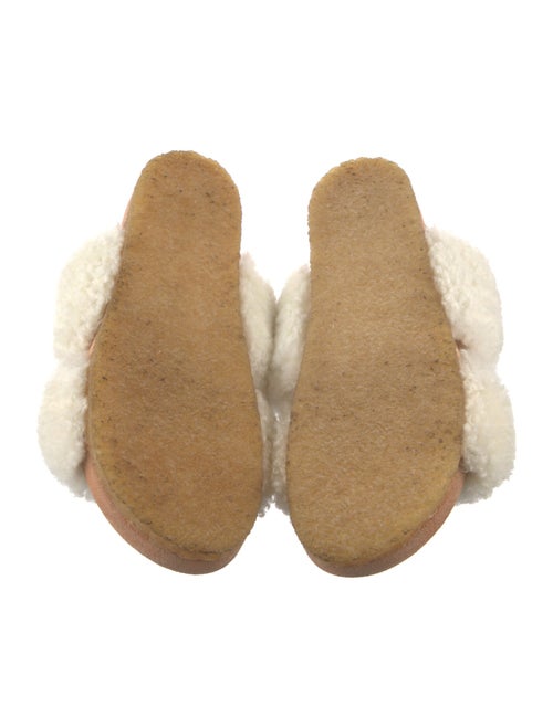 Tory Burch Shearling Slides