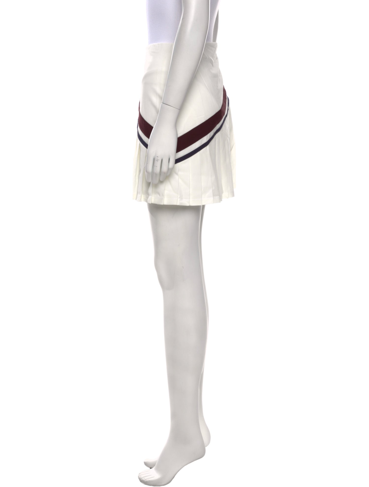 Tory Burch Striped Mini Skirt