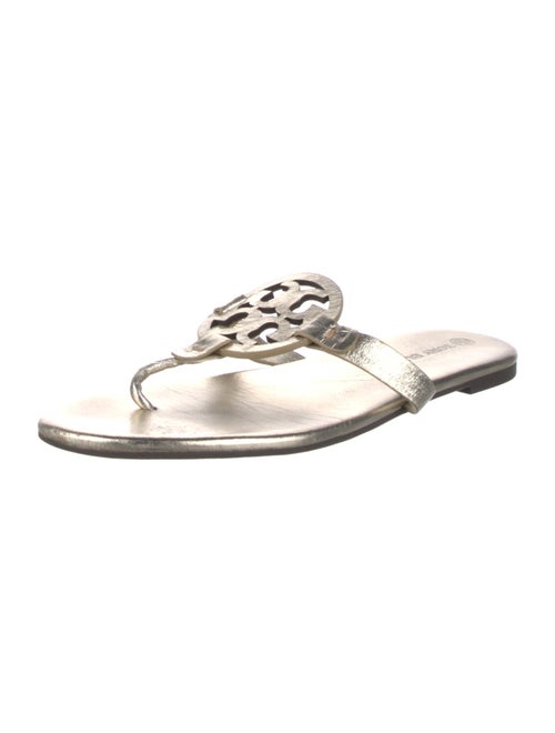 Tory Burch Leather Slides