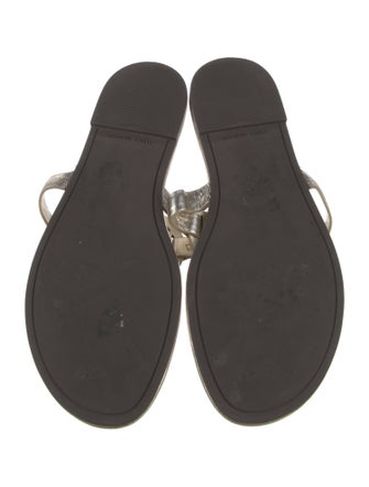 Tory Burch Leather Slides