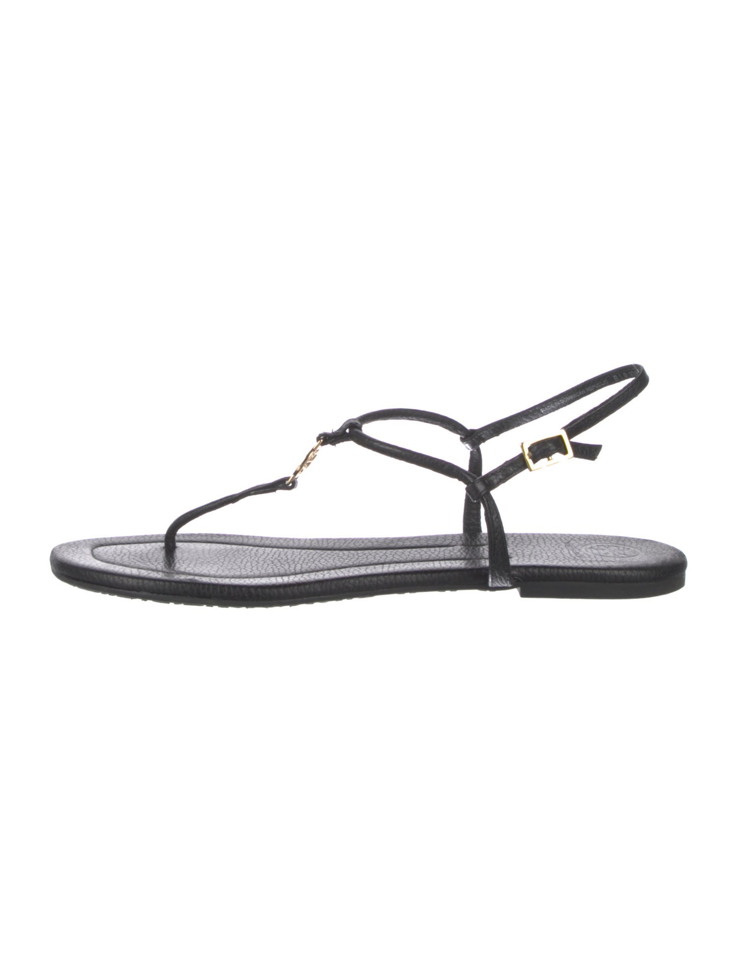 Tory Burch Leather T-Strap Sandals