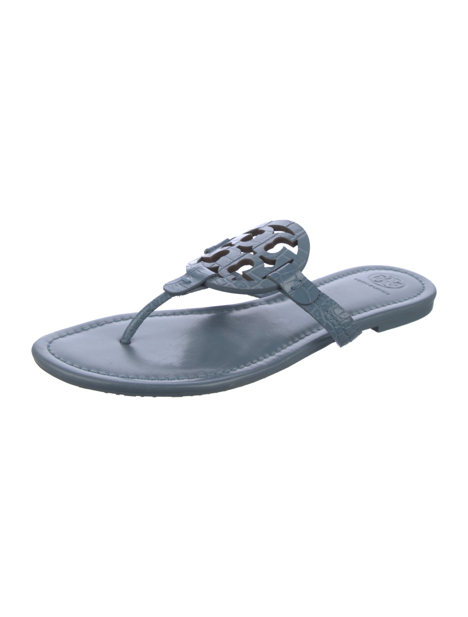 Tory Burch Leather Slides